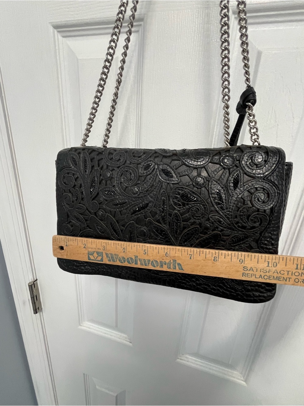 BRIGHTON MASTERPIECE COLL CATCH THE MOON LUNA CROSSBODY SHOULDER BAG BLACK - Picture 11 of 16